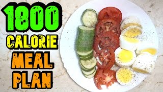 1800 Calorie Meal Plan [upl. by Crifasi732]