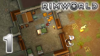 RimWorld Rockston Part 1  Settling In PC Gameplay [upl. by Quigley]