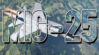 MiG25 LEAKED  War Thunder [upl. by Notneuq]