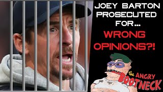 Joey Barton CHARGED For Wrong Opinions [upl. by Ahsad154]