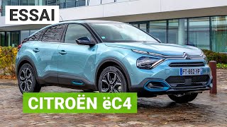 Essai Citroën ëC4  une compacte électrique au look de SUV [upl. by Toby]