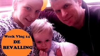 BEVALLING GEFILMD  Lucilla geboren  Vlog Week 14 [upl. by Nylanaj]