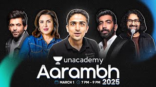 UNLIMITED EDUCATION 4499Year 🗿🔥  Unacademy Aarambh 2025 [upl. by Ardnuahc387]