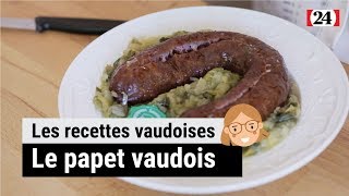 La recette du papet vaudois [upl. by Teloiv682]