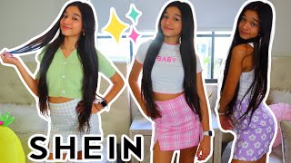 SHEIN CLOTHING HAUL AND TRY ON FOR TEENS 2020💗 [upl. by Leuqcar]