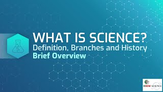 What is Science definition branches and history  an overview [upl. by Rozella]