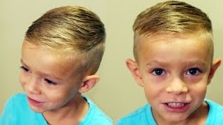 HOW TO CUT BOYS HAIR  Trendy boys haircut tutorial [upl. by Nairrad753]