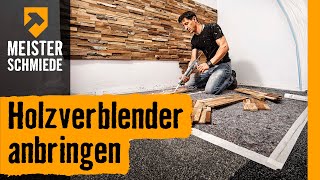 Holzverblender anbringen  HORNBACH Meisterschmiede [upl. by Tnemelc]