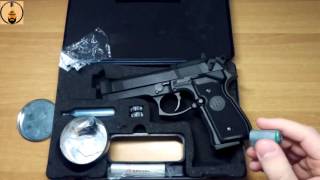 Beretta 92FS co2 UMAREX recensione ita [upl. by Myrna518]