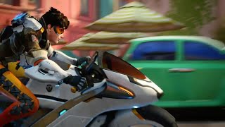 Overwatch Storm Rising  All Cutscenes  Cinematic [upl. by Rebma]