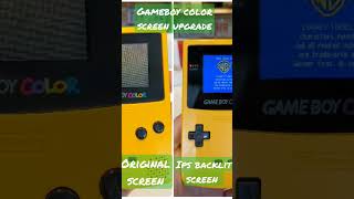 Gameboy Color screen upgrade [upl. by Alleuqcaj158]