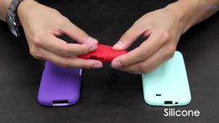 Rubberized Hard Case vs Silicone vs TPU [upl. by Yor]