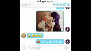 Miraculous Ladybug  Texting Story  Truth or Dare [upl. by Aiek976]