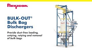 BULKOUT® Bulk Bag Dischargers from Flexicon [upl. by Dud712]