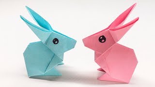 Easy Origami Rabbit  How to Make Rabbit Step by Step [upl. by Leamse277]