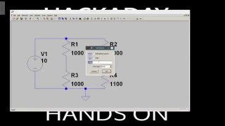 Basic DC Analysis with LTSpice [upl. by Trinatte820]