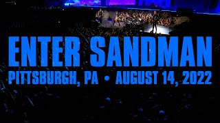 Metallica Enter Sandman Pittsburgh PA  August 14 2022 [upl. by Teferi374]