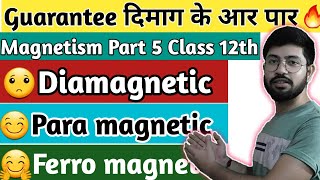 Magnetism04 Diamagnetism Paramagnetism amp Ferromagnetism material What is diamagnetic Paramagnetic [upl. by Nadirehs893]