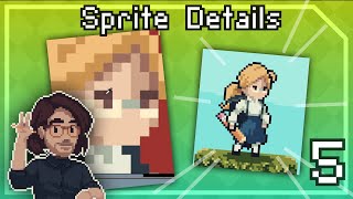 Pixel Art Class  Character Sprite Details [upl. by Enuahs335]