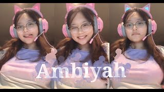 ambiyah viral game streamer cute moment [upl. by Lupita]