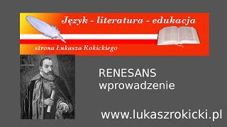 Renesans  wprowadzenie do epoki [upl. by Perni]