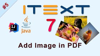 5 Add Image in PDF  iText Java Tutorial [upl. by Sluiter]