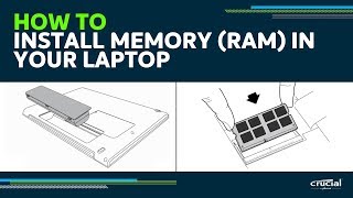 How to Install RAM in a Laptop [upl. by Llemart834]