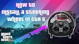 ULTIMATE Guide  How to Install the Logitech G920G29 steering wheel to GTA 5  EASY STEP BY STEP [upl. by Yalonda]