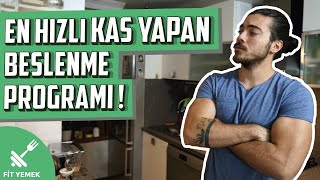 En Hızlı Kas Yapan Beslenme Programı  Bunları bilmen şart [upl. by Eyak]