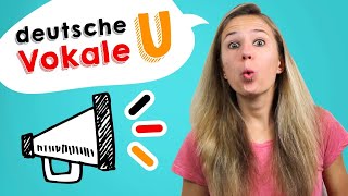 GERMAN PRONUNCIATION 4 Learn How to Pronounce the GERMAN VOWELS [upl. by Manheim]