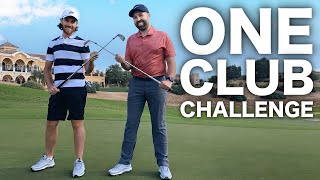 Rick Shiels Vs Tommy Fleetwood ONE CLUB CHALLENGE [upl. by Wickner]