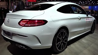 2022 Mercedes CClass Coupe Sport Edition  Interior Exterior Walkaround  Brussels Motor Show [upl. by Yenahteb]