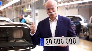 MercedesBenz plant Sindelfingen produces 20millionth vehicle  MercedesBenz original [upl. by Sezen]