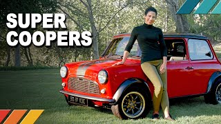 SUPER COOPERS 502 HP HondaPowered MidEngine RWD Classic Minis  EP6 [upl. by Rosella283]