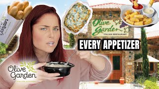 OLIVE GARDEN APPETIZERS RANKED Which are the best [upl. by Alexandrina]