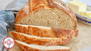 5Ingredient Artisanal Bread Recipe for Beginners [upl. by Genesa]