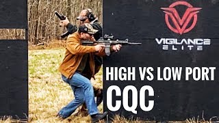 A Green Beret and a Navy SEAL Talk CQC High Port VS Low Port [upl. by Ahseat]