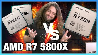 Friendly Fire AMD Ryzen 7 5800X CPU Review amp Benchmarks vs 5600X amp 5900X [upl. by Haeckel943]