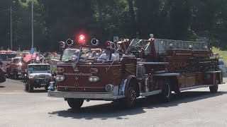 Old amp Antique Apparatus Lights amp Sirens Parade 43rd Annual PA Pump Primers Muster [upl. by Pheni]