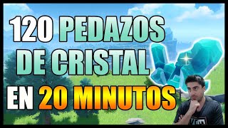 DONDE ENCONTRAR PEDAZO DE CRISTAL  UBICACIÓN  RUTA FARMEO  LOCALIZACIÓN  GENSHIN IMPACT [upl. by Etom529]