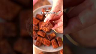 Amazingly Crispy TOFU From Your AIR FRYER [upl. by Haidadej]