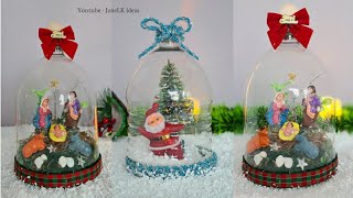 Adornos Navideños 2020 Con Botellas  Pesebre Navideño  Manualidades Navideñas  DIY Natal [upl. by Aihsetel]