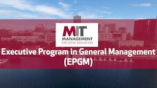 MIT Sloan Executive Program in General Management [upl. by Aihsercal555]