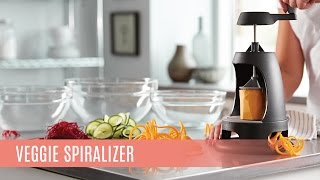 Veggie Spiralizer  Pampered Chef [upl. by Aronel]