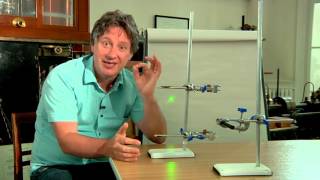 Demonstrating diffraction using laser light – for teachers [upl. by Mulry]