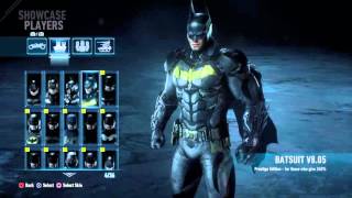 BATMAN™ ARKHAM KNIGHT all skin from season pass [upl. by Aihsenek]