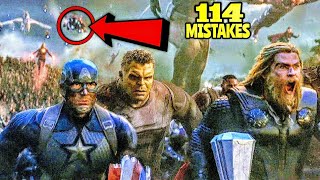 114 Mistakes In Avengers Endgame  Many Mistakes In quotAvengers Endgamequot Full Movie [upl. by Marget]