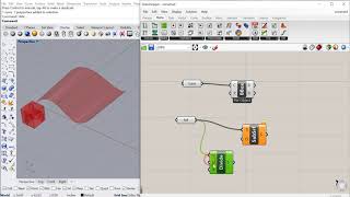 Grasshopper Tutorial Box Morph on Surface [upl. by Mehalek45]