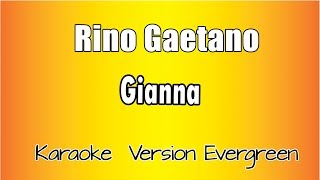 Rino Gaetano  Gianna versione Karaoke Academy Italia [upl. by Dnana]