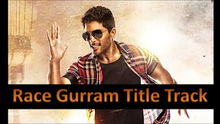 Race Gurram Songs  Kill Bill Pandey Theme  Allu Arjun Shruti hassan SS Thaman [upl. by Eltsyrk]